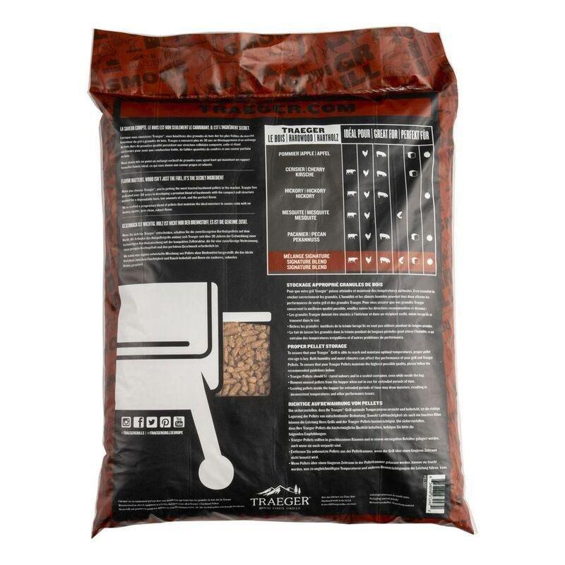 Traeger Signature Blend Pellets 9 Kg Bag, , large image number 1