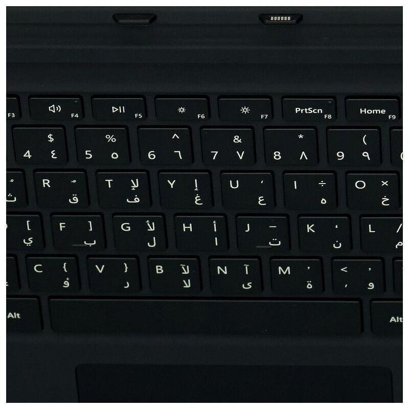 Microsoft Surface Pro Signature Keyboard English/Arabic Keyboard - Black, , large image number 2