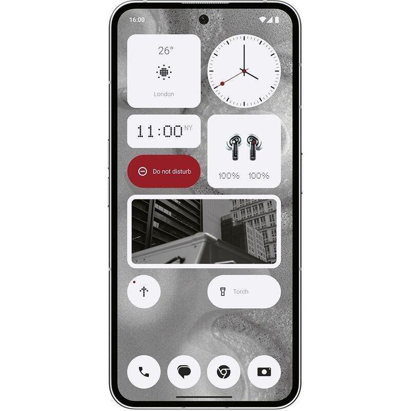 NOTHING Phone (2) 5G Smartphone 256GB/12GB Dual SIM - White, , large image number 0