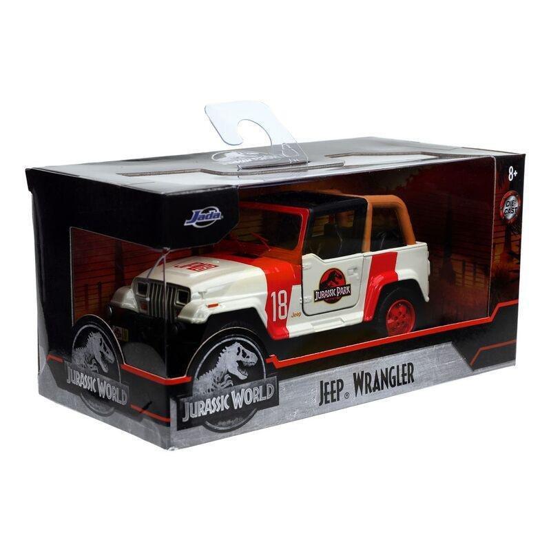 Jada Toys Jurassic World Jeep Wrangler Diecast Model Car 1.32 Scale, , large image number 0