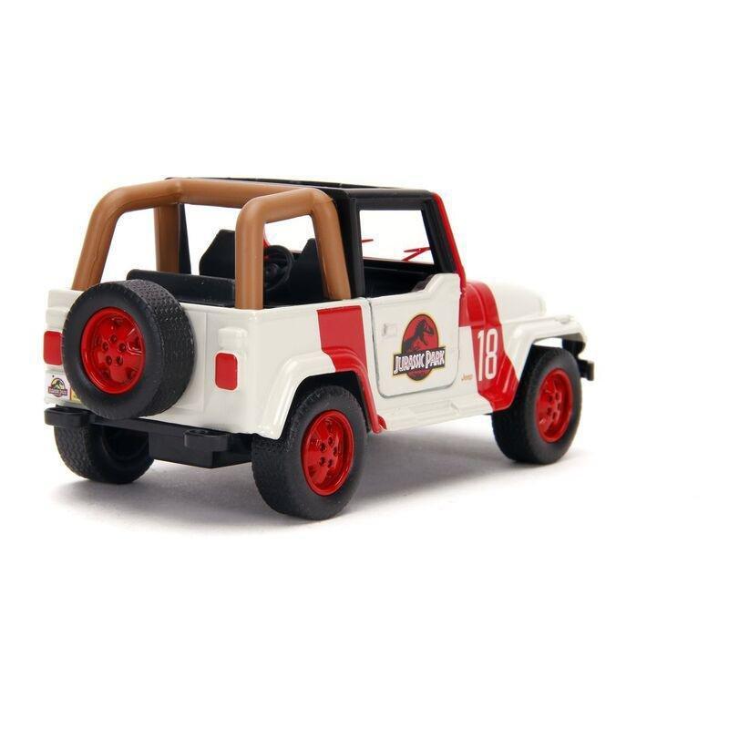 Jada Toys Jurassic World Jeep Wrangler Diecast Model Car 1.32 Scale, , large image number 1