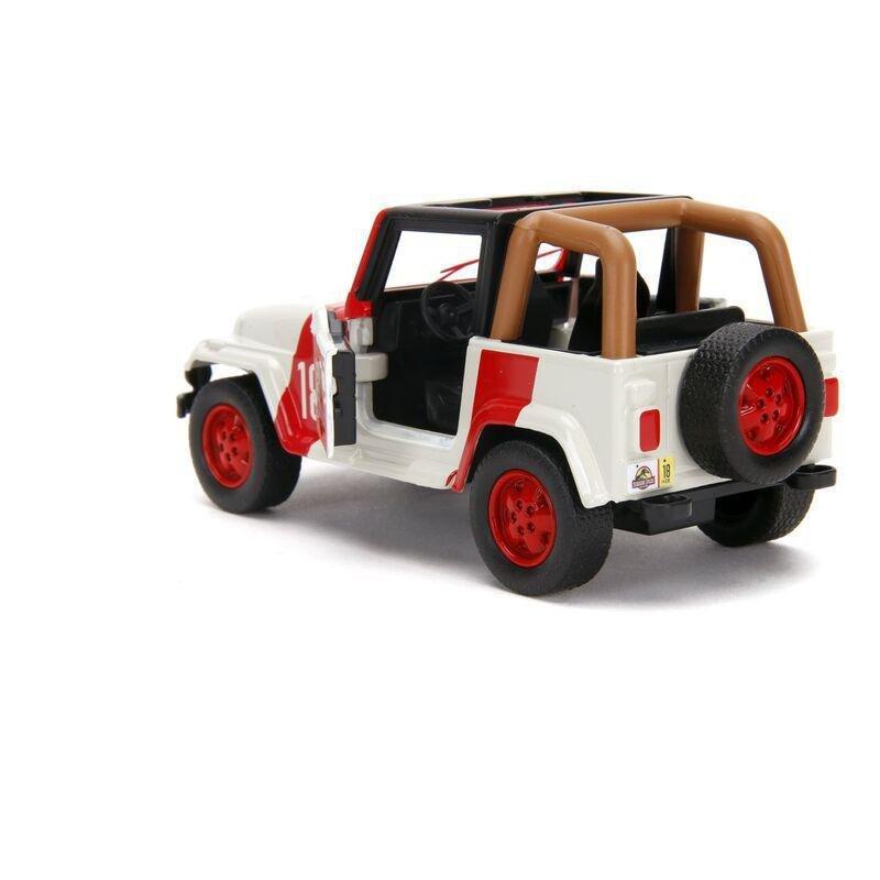 Jada Toys Jurassic World Jeep Wrangler Diecast Model Car 1.32 Scale, , large image number 4