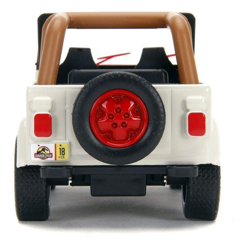 Jada Toys Jurassic World Jeep Wrangler Diecast Model Car 1.32 Scale, , large image number 5