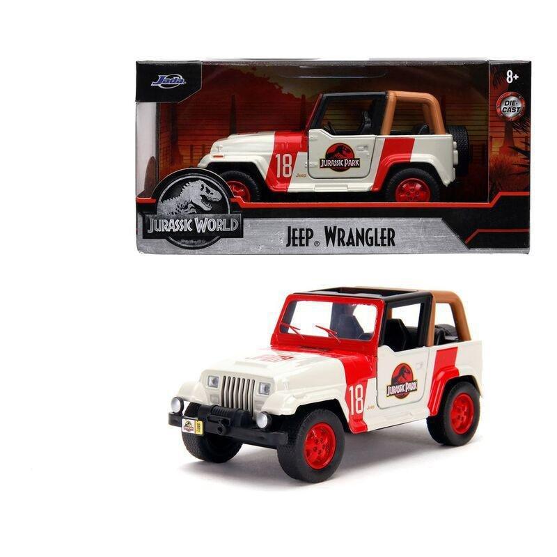 Jada Toys Jurassic World Jeep Wrangler Diecast Model Car 1.32 Scale, , large image number 8