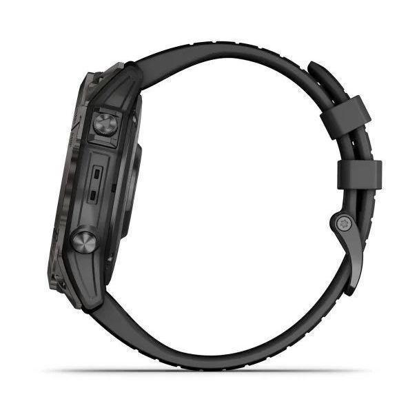 Garmin epix Pro (Gen 2) - Sapphire Edition Smartwatch - Carbon Grey DLC Titanium with Black Band (51mm), , large image number 2