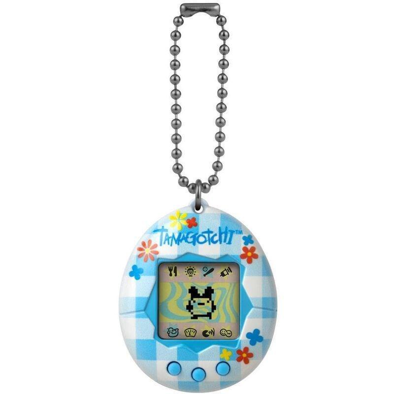 Bandai Tamagotchi Flower Gingham Digital Pet, , large image number 1