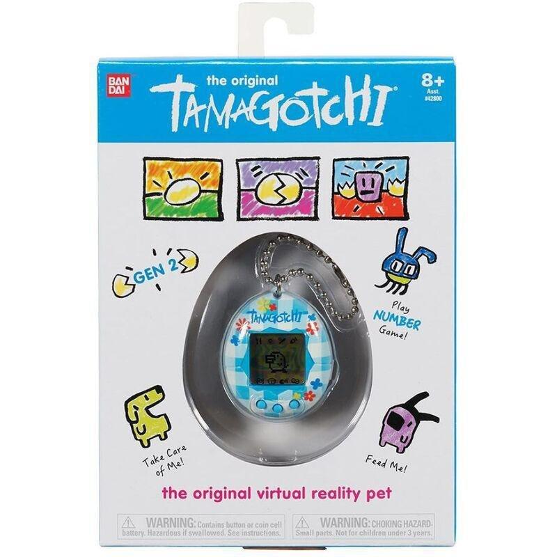 Bandai Tamagotchi Flower Gingham Digital Pet, , large image number 2