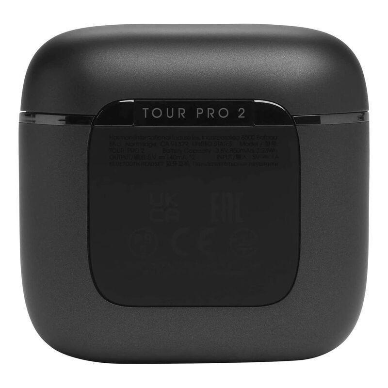 JBL Tour Pro 2 True Wireless Noise Cancellation Earbuds - Black, , large image number 1