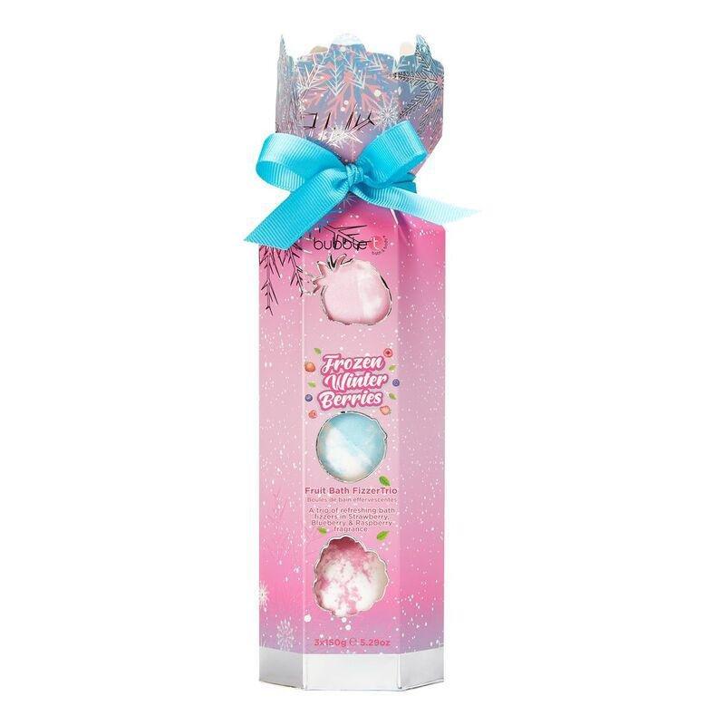 Bubble T Frozen Winter Berries Bath Fizzer Collection, , large image number 0