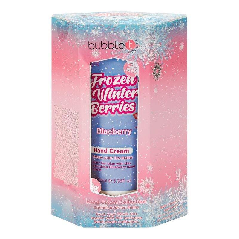 Bubble T Frozen Winter Berries Hand Cream Trio, , medium