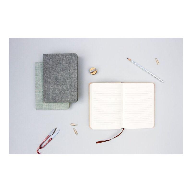 Good Design Works Linen A5 Notebook Stone, , large image number 1
