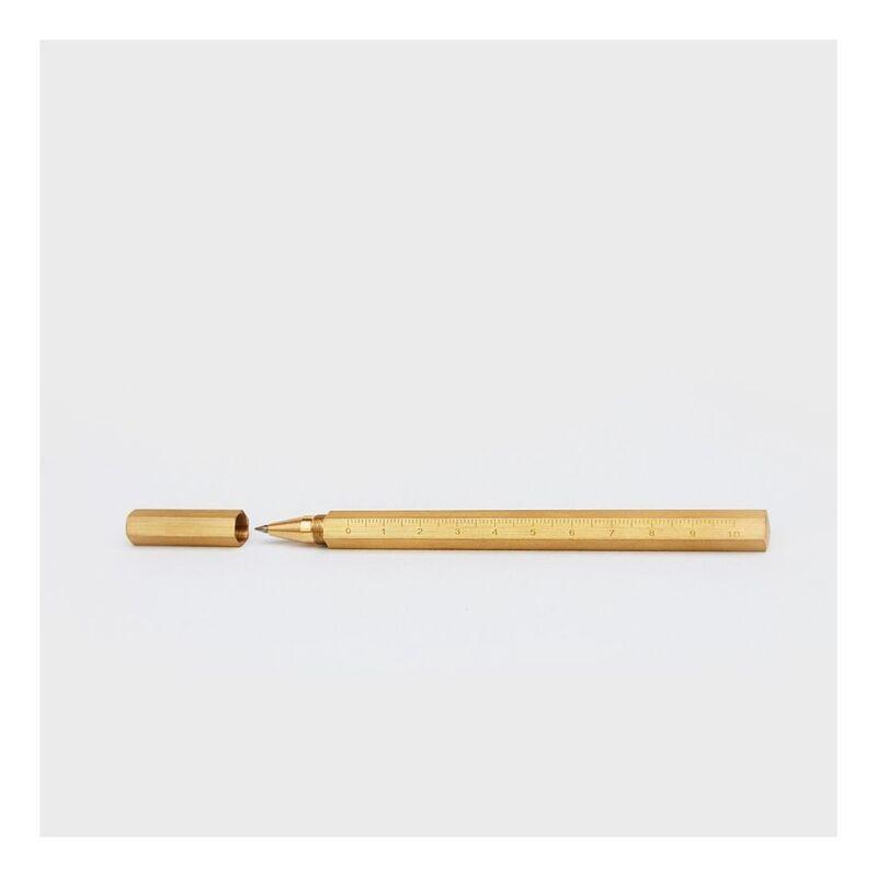 Good Design Works Hexagonal Brass Pen, , medium