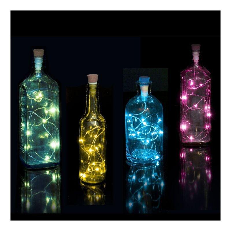 Suck UK Multicolour String Bottle Light, , large image number 2