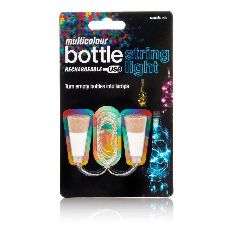 Suck UK Multicolour String Bottle Light, , large image number 3