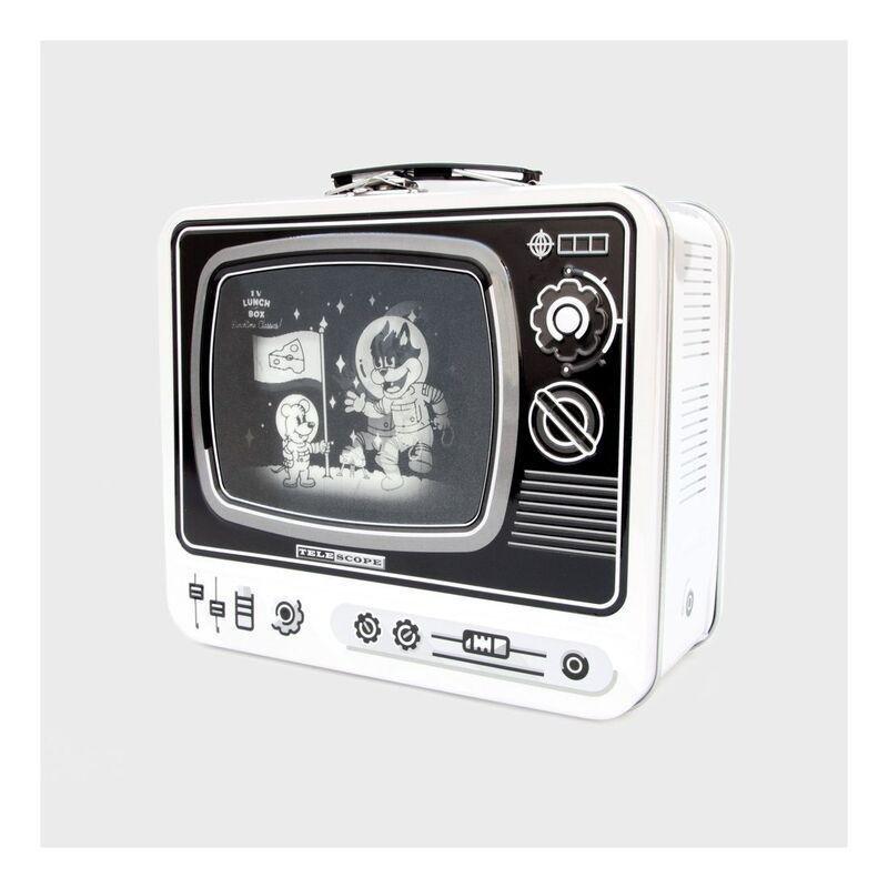 Suck UK Moon Landing Tv Lunch Box White, , large image number 0