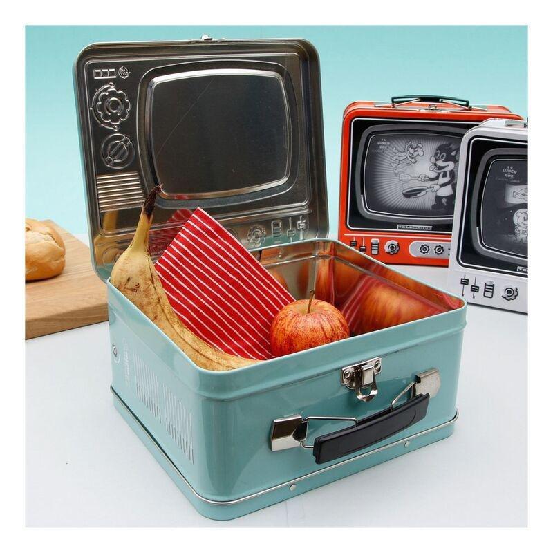 Suck UK Moon Landing Tv Lunch Box White, , large image number 1