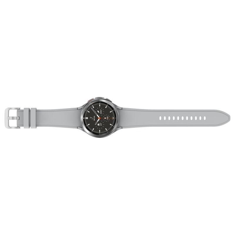 SAMSUNG - Samsung Galaxy Watch 4 Classic 46mm Silver