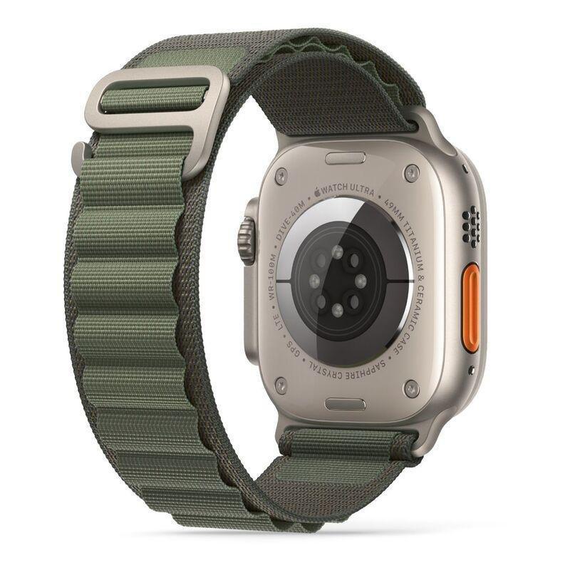 HYPHEN Watch Strap Nylon Loop for Apple Ultra 49mm - Medium - Green, , large image number 0