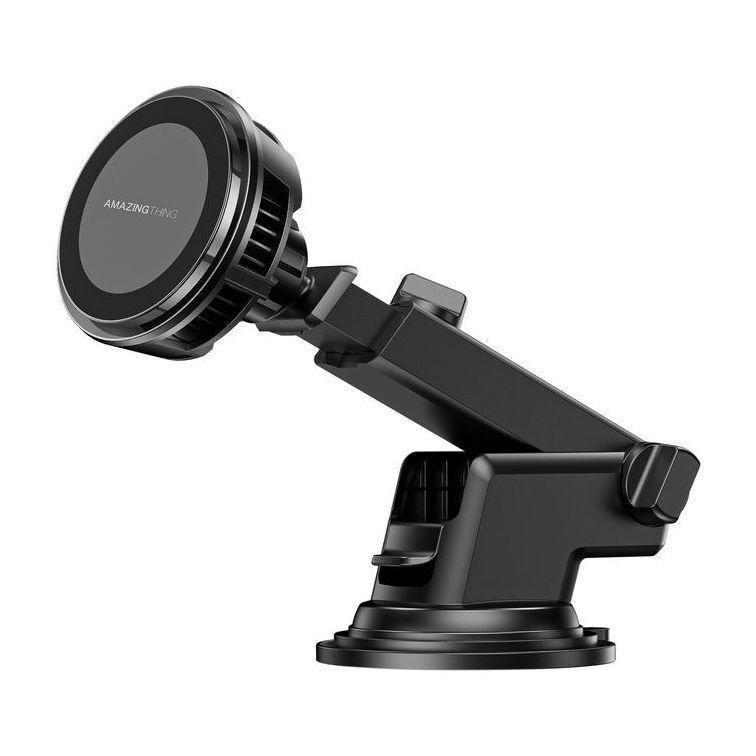 AmazingThing Thermo-Cooling Mag 15W Car Mount with USB-C to USB-C Cable 1.2m - Black, , medium