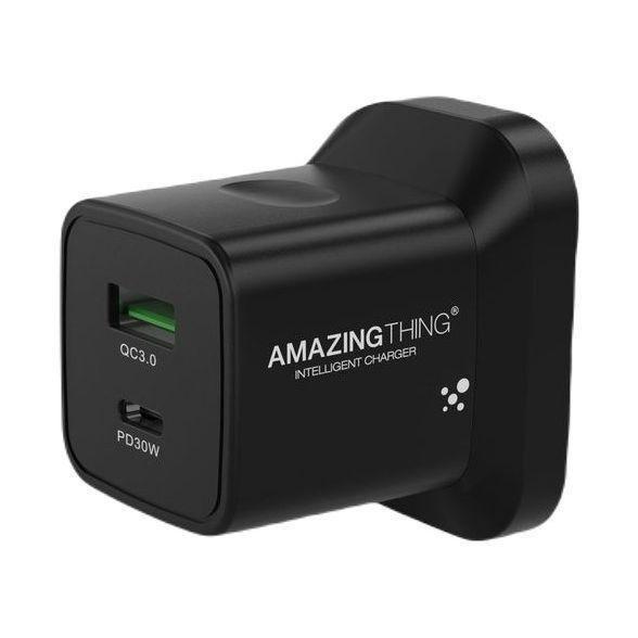 AmazingThing Speed Pro PD 33W 1C1A Wall Charger - Black (UK), , large image number 0