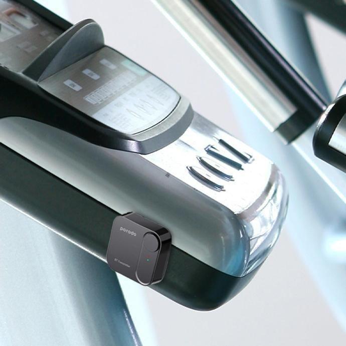 Porodo Wireless Bluetooth Audio Transmitter dual 3.5mm - Black, , large image number 1