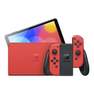 NINTENDO - Nintendo Switch OLED - Mario RED Edition Console + Connected Thicky 3-in-1 USB-A to Lightning/USB-C/Micro USB Cable 1.2m - Red (Bundle)