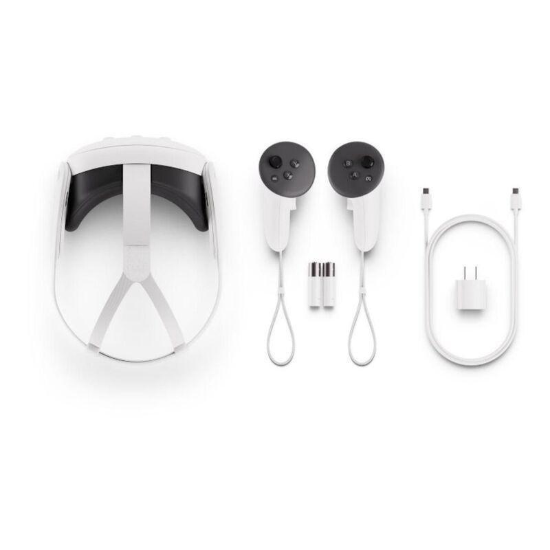 Meta Quest 3 128GB VR Headset - White, , large image number 4