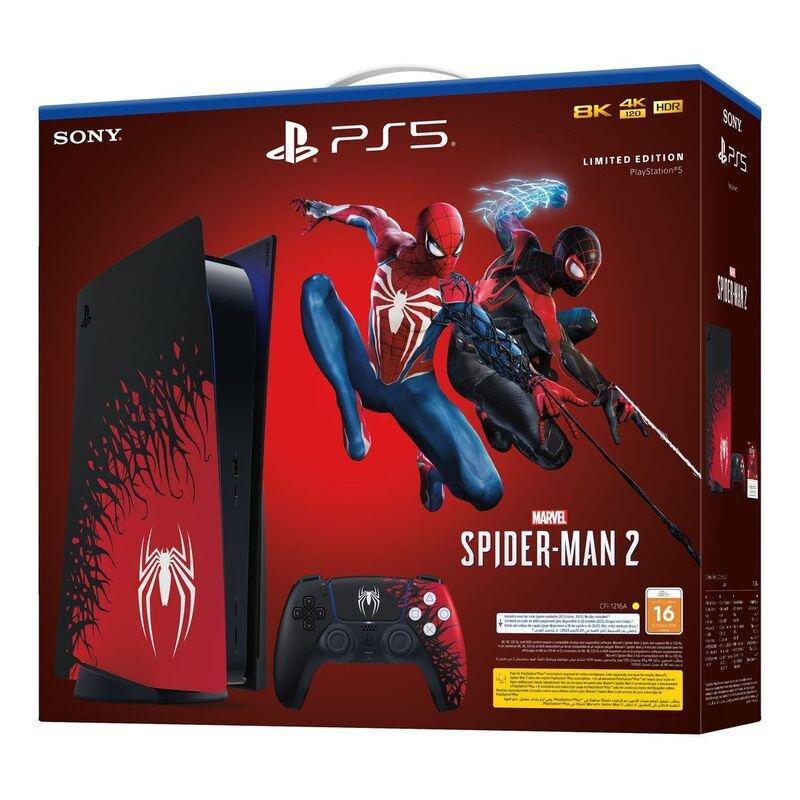 Sony PlayStation PS5 Console CFI-1216A Marvel Spider-Man 2 - Limited Edition (Digital Download) Bundle, , large image number 7