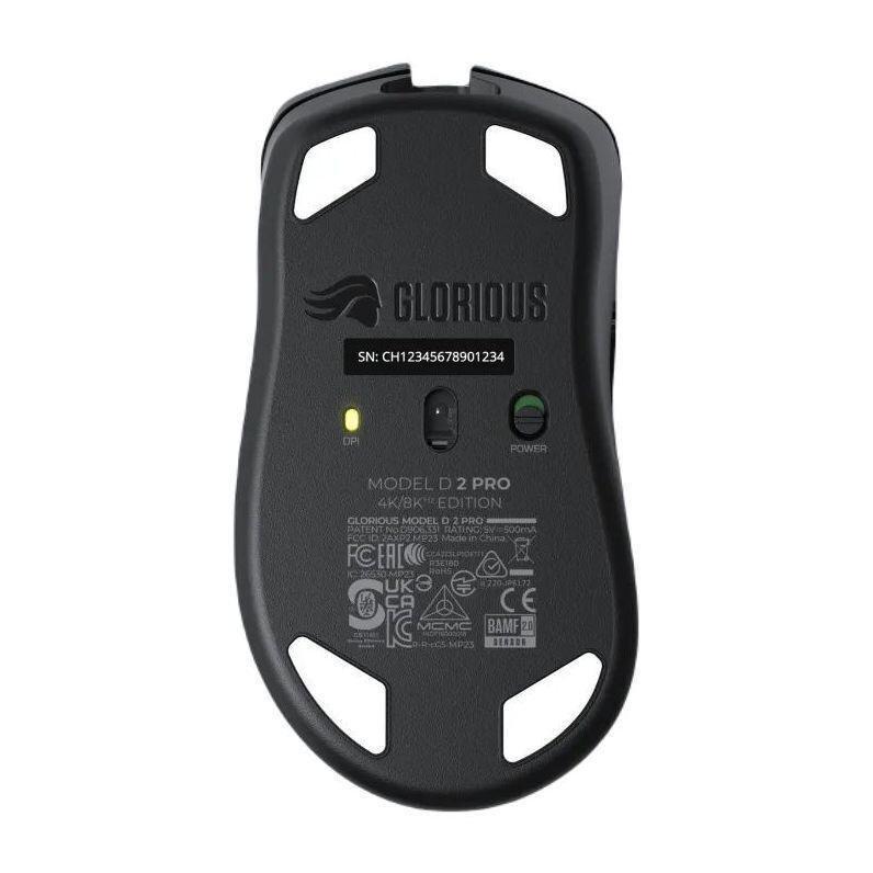 Glorious Model D 2 PRO 4K/8KHz Polling Wireless RGB Gaming Mouse - Black, , large image number 3