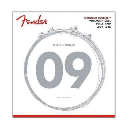 FENDER - Fender 3150LR Electric Guitar Strings - Pure Nickel Bullet End (9-46 Gauge)