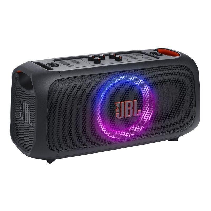 JBL PartyBox On-The-Go Essential Portable party speaker with built-in lights and wireless mic, , large image number 1