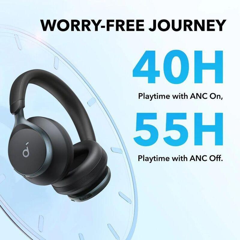 Soundcore Space One NC Headphones - Jet Black, , large image number 4