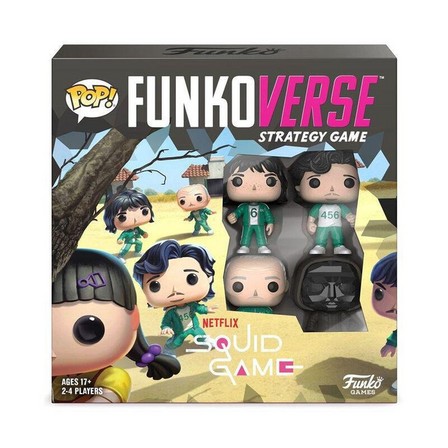 FUNKO TOYS - Funko Funkoverse Movies Squid Game Board Game (Pack of 4)