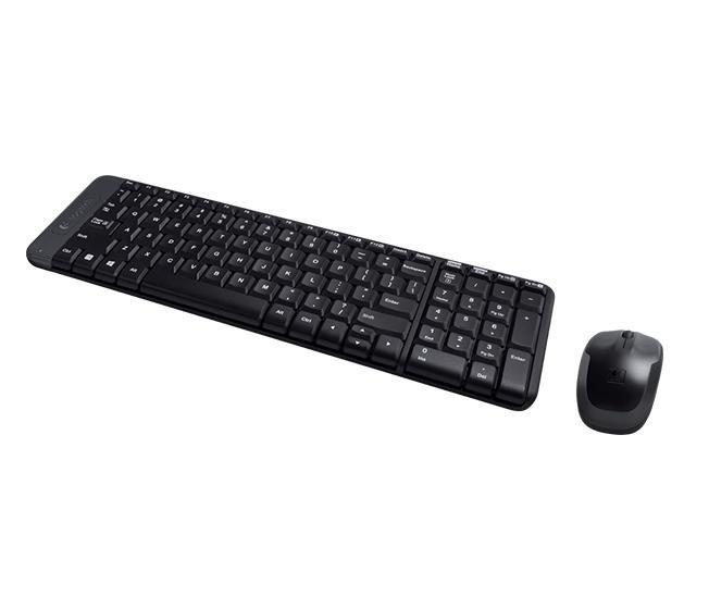 Logitech MK220 Wireless Keyboard + Mouse - Black (US English), , large image number 1