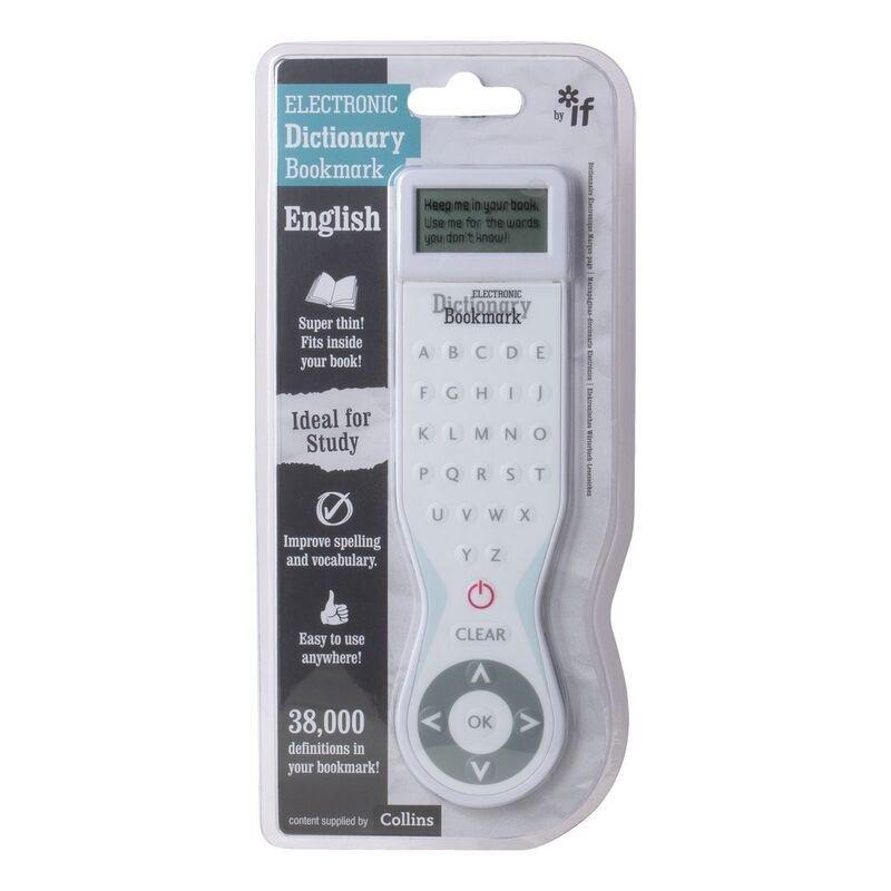 If Electronic Dictionary Bookmark White, , large image number 0