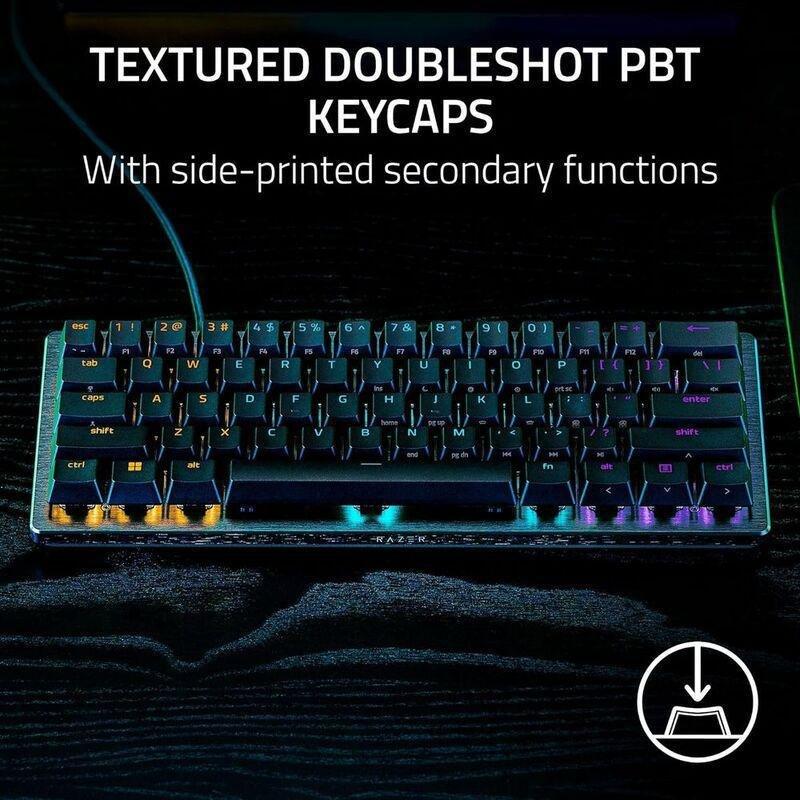 Razer Huntsman V3 Pro Mini 60% Analog Optical Esports Keyboard (US), , large image number 7