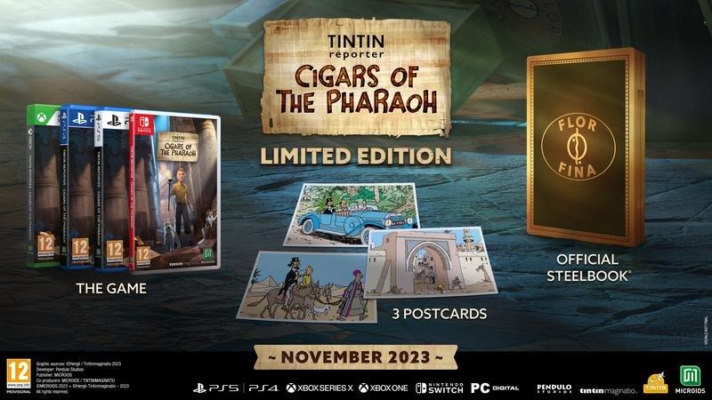 MICROIDS - Tintin Reporter The Cigars of The Pharaoh - Limited Edition - PS5