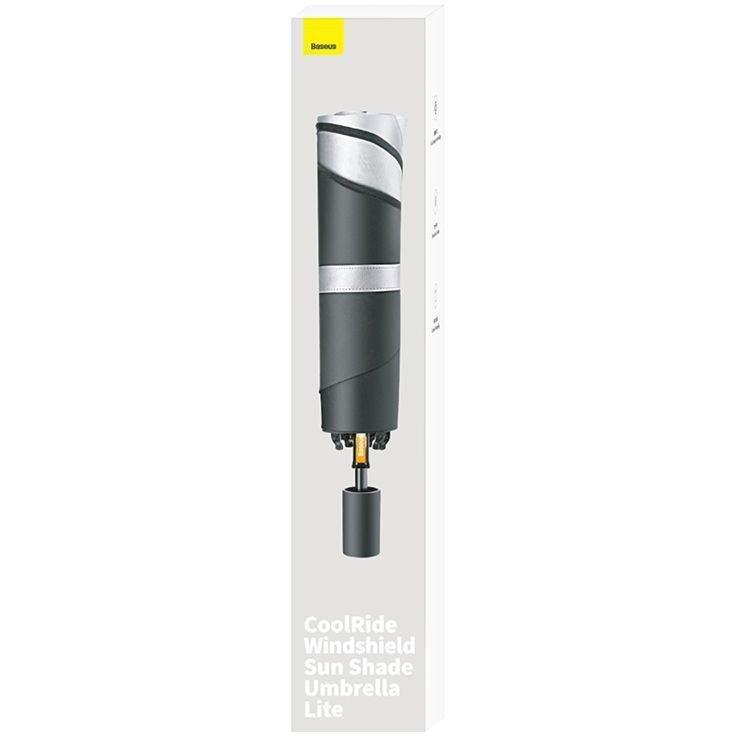 Baseus CoolRide Windshield Sun Shade Umbrella Lite Small - Black, , large image number 1