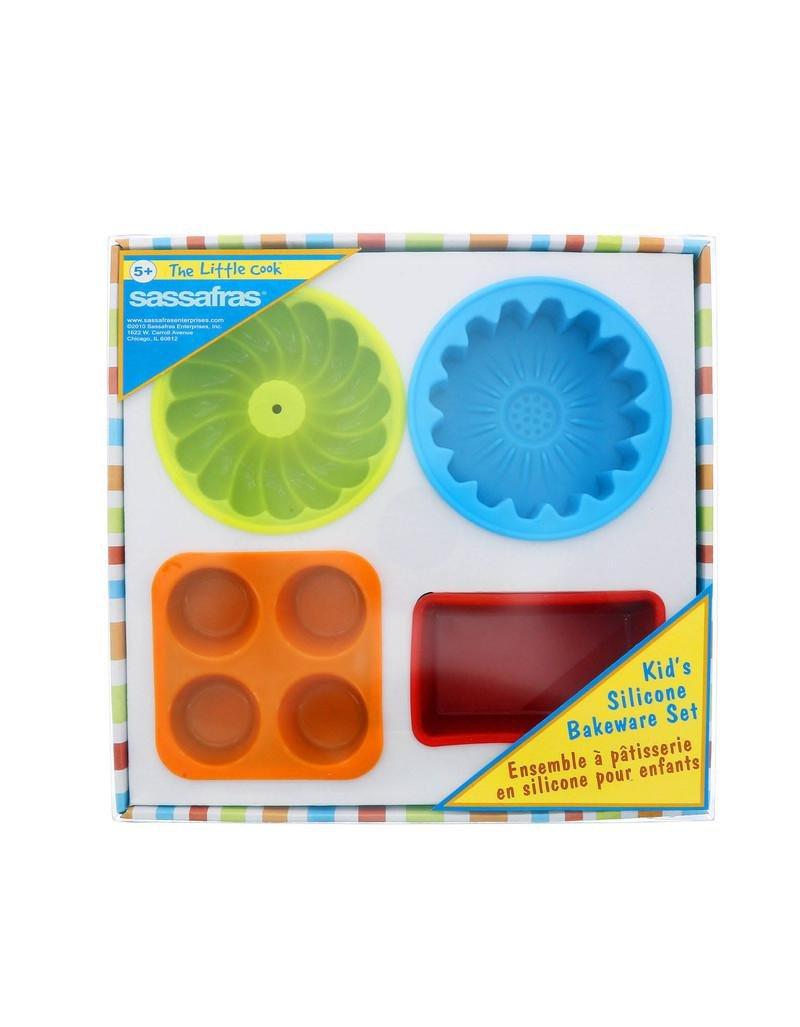 Sassafras 4Pc Silicone Bakeware Set, , large image number 0
