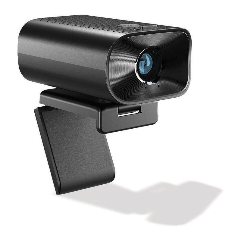 Powerology 1080p Webcam with 5x Digital Zoom - Black, , medium