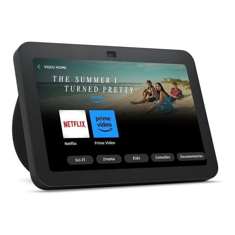 Amazon Echo Show 8 (3rd Gen) 8-Inch HD smart Touchscreen with Spatial Audio/Smart Home Hub/Alexa - Charcoal, , large image number 0
