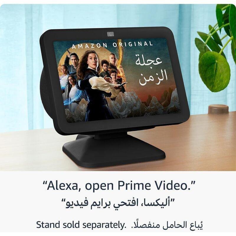 Amazon Echo Show 8 (3rd Gen) 8-Inch HD smart Touchscreen with Spatial Audio/Smart Home Hub/Alexa - Charcoal, , large image number 3