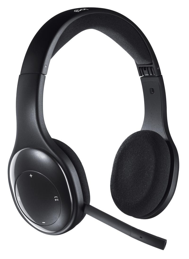 LOGITECH - Logitech H800 Wireless Bluetooth Headset with Noise-Cancelling Mic