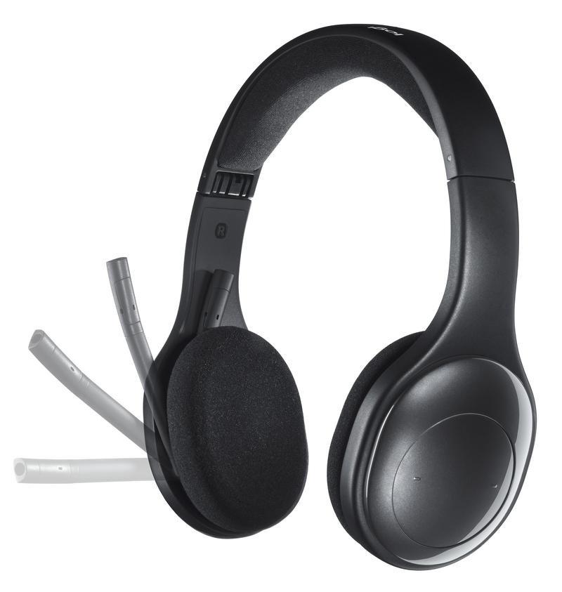 LOGITECH - Logitech H800 Wireless Bluetooth Headset with Noise-Cancelling Mic