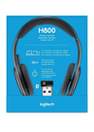 LOGITECH - Logitech H800 Wireless Bluetooth Headset with Noise-Cancelling Mic