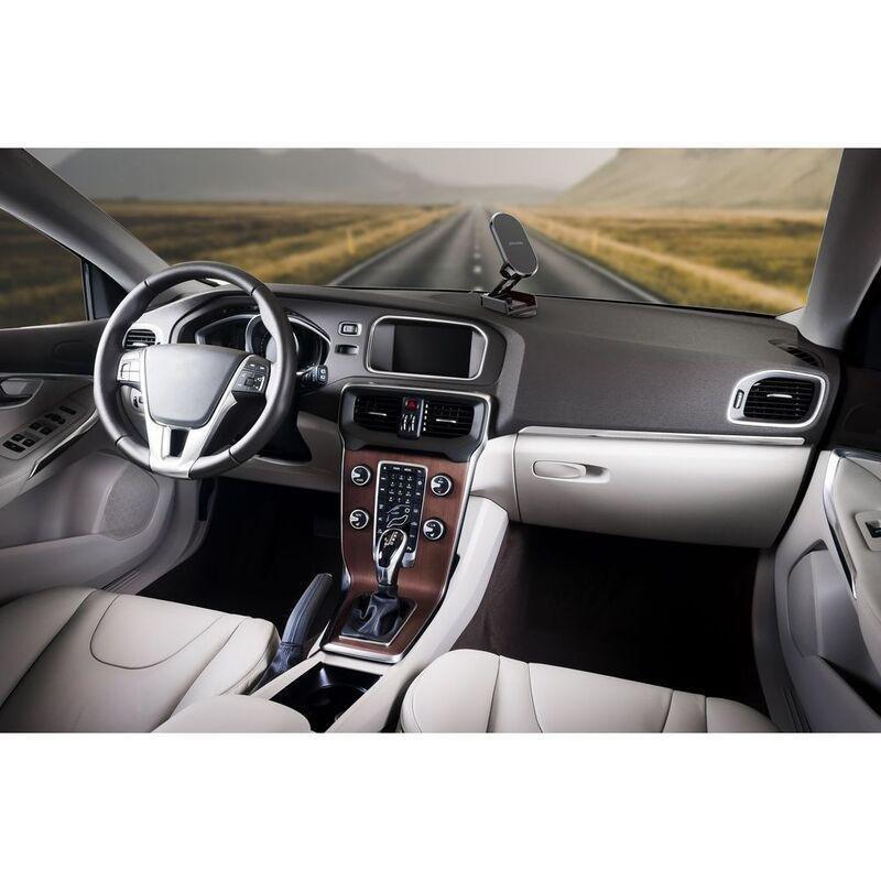 Porodo Magnetic Folding Dash Mount with Metal Backplates, , large image number 1
