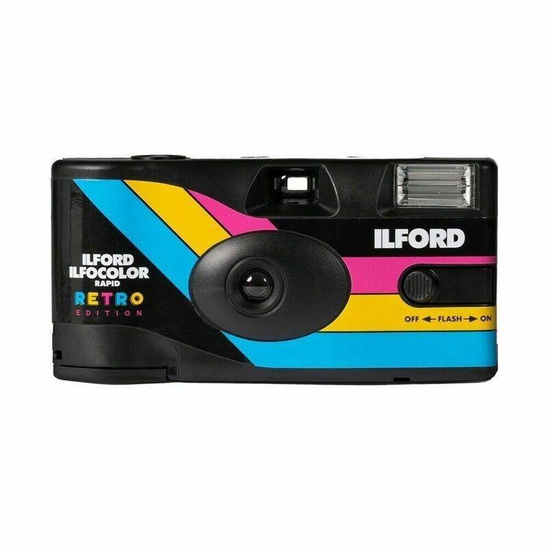 Ilford Ilfocolor Rapid Retro Single Use Camera, , large image number 0