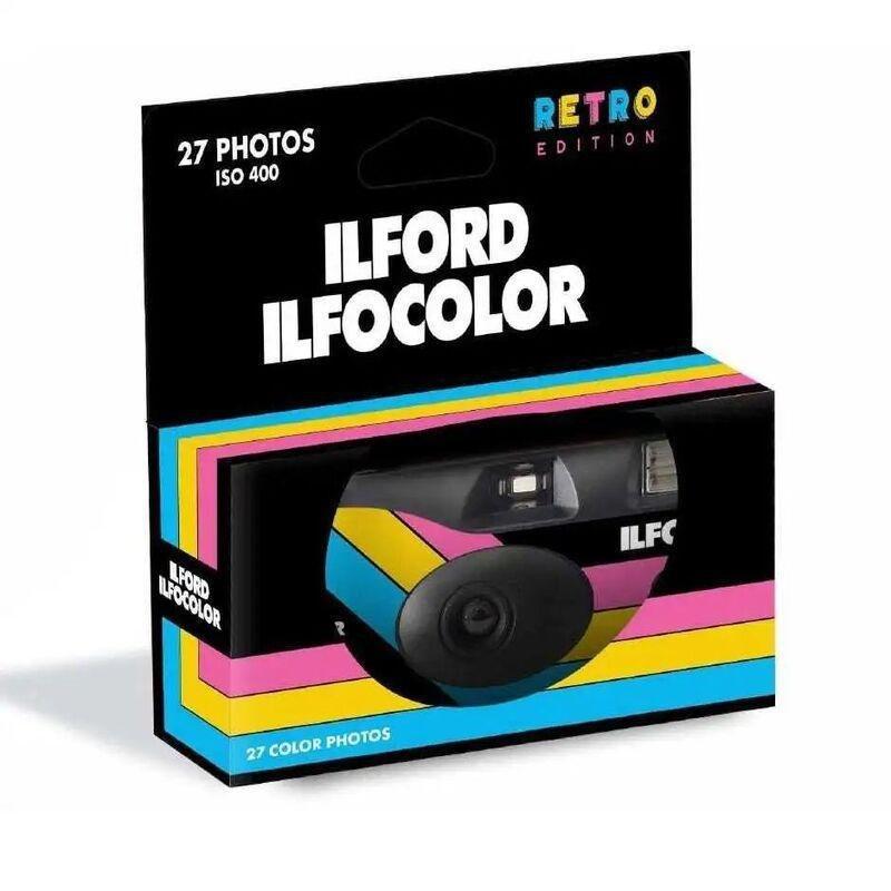 Ilford Ilfocolor Rapid Retro Single Use Camera, , large image number 1