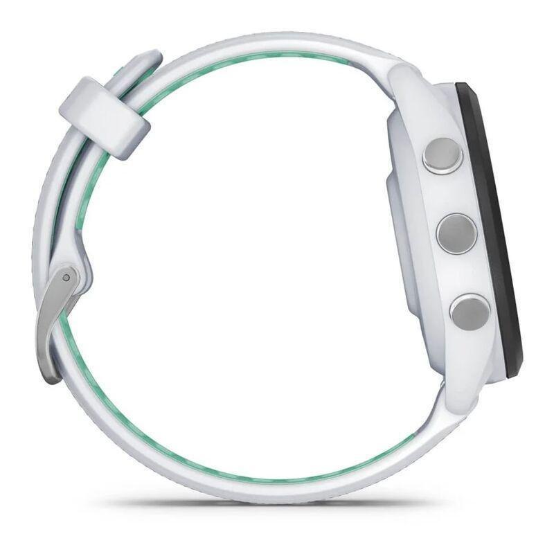 Garmin Forerunner 265S Smartwatch - Black Bezel With Whitestone Case And Whitestone/Neo Tropic Silicone Band, , large image number 2