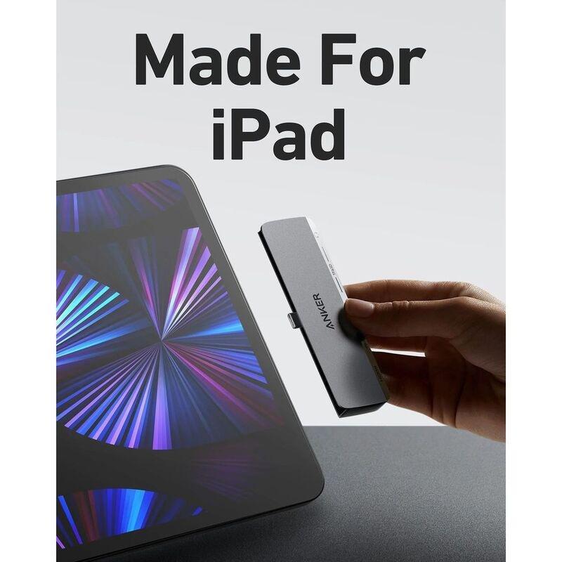 Anker 541 USB-C Hub 6-in-1 for iPad - Grey, , medium
